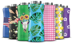 Custom 32oz. Stainless Steel Bottle & Comfort Grip Lid
