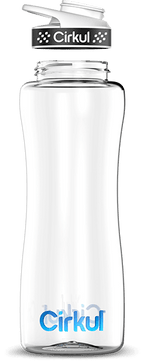 Custom 32oz. Plastic Bottle & Comfort Grip Lid